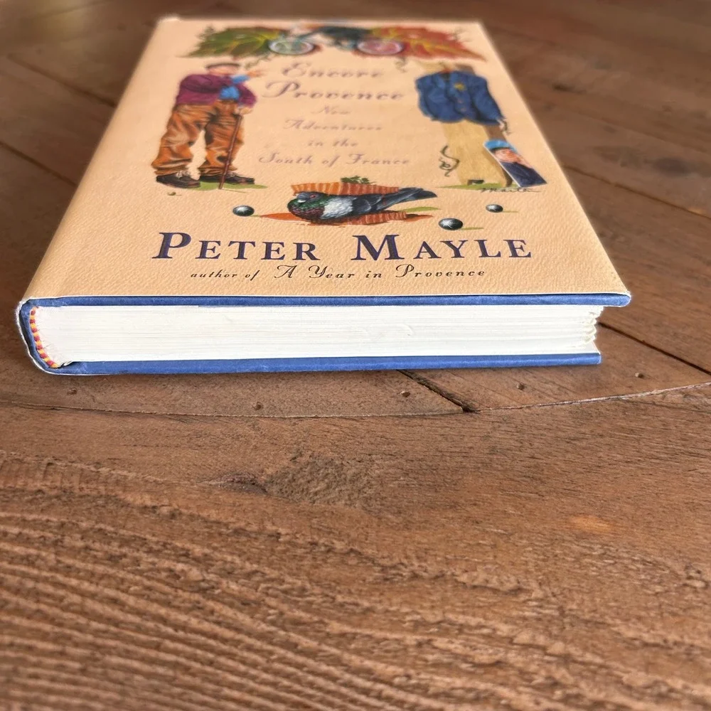 Encore Provence Peter Mayle Hardcover First Edition 1999 Knopf‎ Travel Memoir